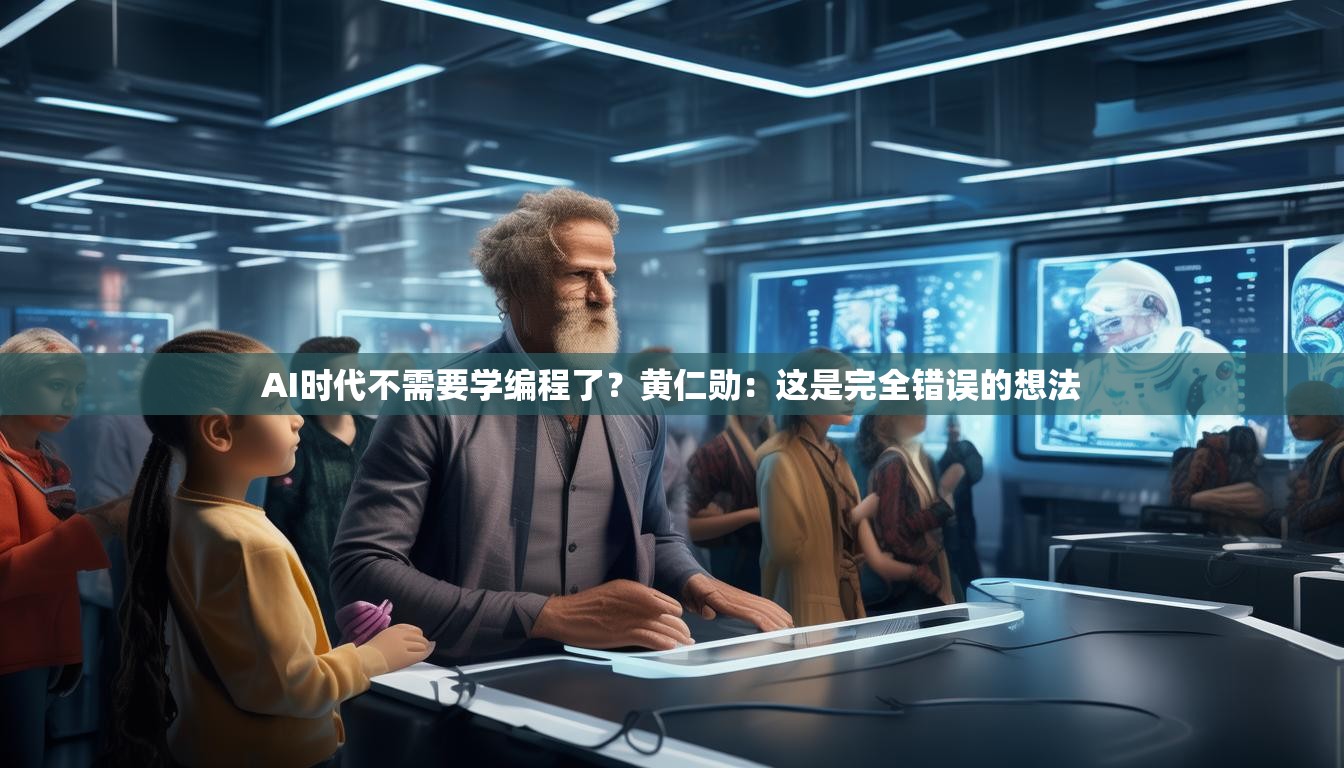 AI时代不需要学编程了？黄仁勋：这是完全错误的想法
